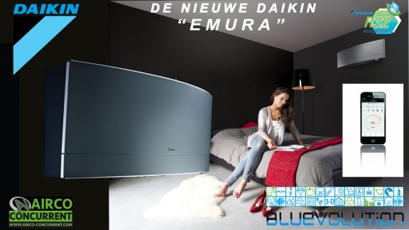 Daikin Stylish FTXA-20A 2KW Split airco incl. montage&afwerking Nergens voordeliger! 2019 model R32 - 5