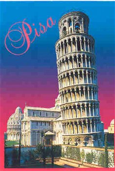 N017 Pisa met scheve toren / Italië - 1