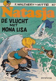 strip Natasja 7 - De vlucht met Mona Lisa