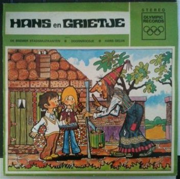 Hans en Grietje - kinderLP - Staartjes, Jansen, Ko van Dijk - 1