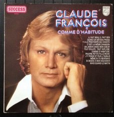 Claude François ‎- Comme d'habitude - LP