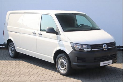 Volkswagen Transporter - 2.0 TDI 102 pkL2H1 Economy Business Edition Airco, Cruise control, Bijrijde - 1