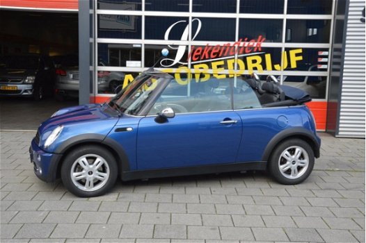 Mini Mini Cabrio - 1.6 Cooper 50.000 KM I Dealer onderhouden I Airco I Sport velgen I APK - 1