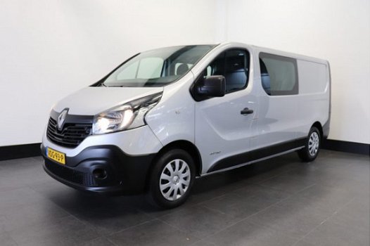 Renault Trafic - 1.6 dCi 120PK L2 Dubbel Cabine - Airco - Navi - Cruise - € 13.900, - Ex - 1