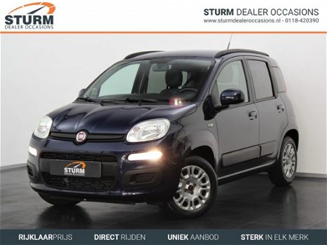 Fiat Panda - 0.9 TwinAir Lounge | Airco | Radio-CD/MP3 Speler | Autotel. + Nav. Voorbereiding | Elek - 1