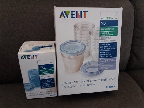 avent: bewaarpotjes voor moedermelk - 1