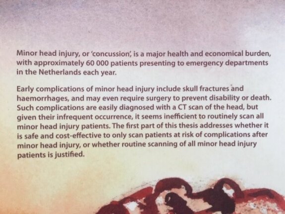 Imaging in Minor Head Injury - Marion Smits - Afbeelding 2