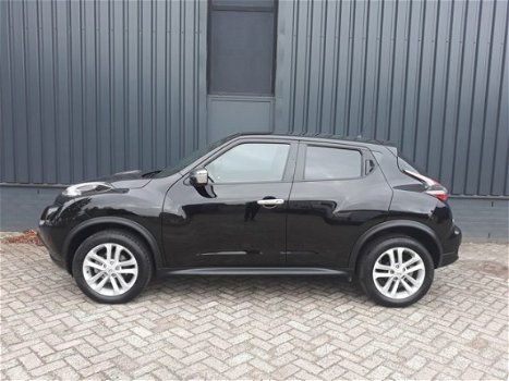 Nissan Juke - 1.2 Connecta RIJKLAAR Full options panoramadak, automatische airco, full map navigatie - 1