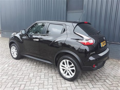 Nissan Juke - 1.2 Connecta RIJKLAAR Full options panoramadak, automatische airco, full map navigatie - 1