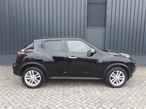 Nissan Juke - 1.2 Connecta RIJKLAAR Full options panoramadak, automatische airco, full map navigatie - 1