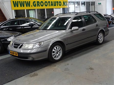 Saab 9-5 Estate - Automaat Youngtimer 2.3t Linear Business Pack Airco Climate control Trekhaak - 1