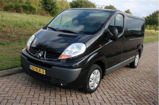 Renault Trafic - 2.0 dCi T27 L1H1 Airco Elec pakket Radio/cd Zwart 207000KM Goed Onderhouden - 1