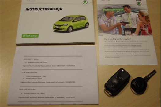 Skoda Citigo - 1.0 Greentech Ambition Cruise-control Bluetooth Parkeersensoren - 1