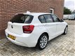 BMW 1-serie - 114i EDE |Airco|5deurs|Stoelverm|PDC|Wit - 1 - Thumbnail