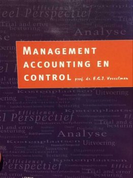 E.G.J. Vosselman - Management Accounting En Control - 1