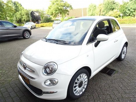 Fiat 500 - TwinAir 85 Lounge Automaat 1e Eig AIRCO/LMV/PARKPILOT/BLUETOOTH/ELEK - 1