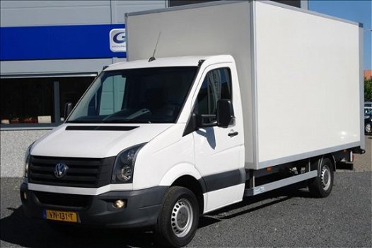 Volkswagen Crafter - 35 2.0 TDI Bakwagen met laadklep, Cruise controle, Navigatie, - 1