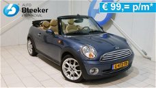 Mini Mini Cabrio - 1.6 120pk Cooper Cabrio Xenon Cruise Clima Pdc Leder