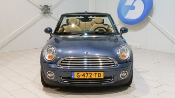 Mini Mini Cabrio - 1.6 120pk Cooper Cabrio Xenon Cruise Clima Pdc Leder - 1