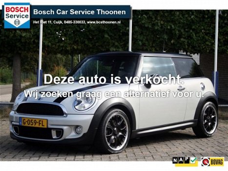 Mini Mini Cooper - 1.6 S Chili Parelmoer wit - Xenon - Navi - Leder - Panora - 1