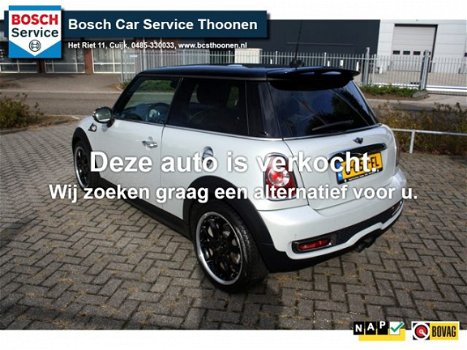 Mini Mini Cooper - 1.6 S Chili Parelmoer wit - Xenon - Navi - Leder - Panora - 1