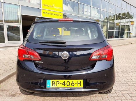 Opel Corsa - 1.4 16V 90pk 5Drs. Favourite Navi Blue tooth 16 Inch Parkpilot - 1