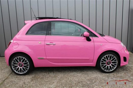 Fiat 500 Abarth - 1.2 , ROSA, AUT, PANO, NAP, Nw apk - 1