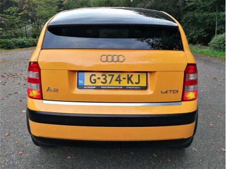 Audi A2 - 1.4 TDI Pro Line 90PK Papaya Oranje CS 2004 Prachtig Euro 4 - 1