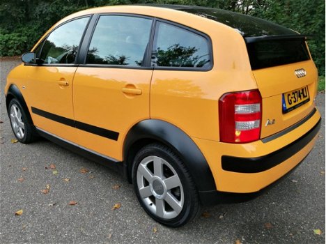 Audi A2 - 1.4 TDI Pro Line 90PK Papaya Oranje CS 2004 Prachtig Euro 4 - 1