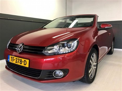 Volkswagen Golf Cabriolet - 1.4TSI 122PK *Leder/Xenon+Led/PDC* NIEUWSTAAT - 1