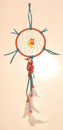 TEIGETJE Dromenvanger / Dreamcatcher (van Winnie the Pooh): Ring=10cm