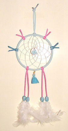ASSEPOESTER Dromenvanger / Dreamcatcher (Disney Prinses): Ring=10cm