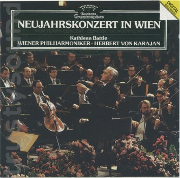 Neujahrskonzert In Wien 1987 Kathleen Battle, Wiener Philharmoniker, Herbert Von Karajan (CD) - 1