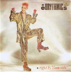 Singel Eurythmics - Right by your side / Right by your side (party mix)