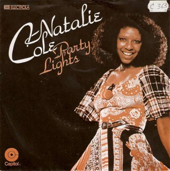 singel Natalie Cole - Party lights / Peaceful living - 1