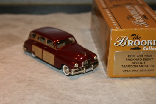 Packard Eight Woody 1948 1/43 Brooklin - 3