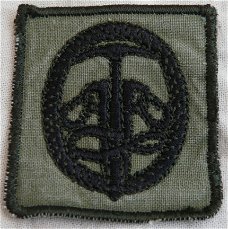 Embleem Vaardigheid, Borst, GVT, Rotsklimmen, Koninklijke Landmacht, jaren'90.(Nr.2)