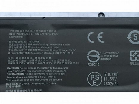 最新のRC30-0281バッテリーのRazer販売4602mAh 11.55v - 1