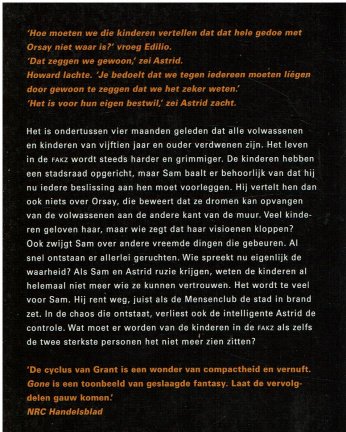 Michael Grant = Leugens - Gone serie deel 3 - Afbeelding 2