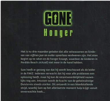 Michael Grant - Honger - Gone serie deel 2 - 2