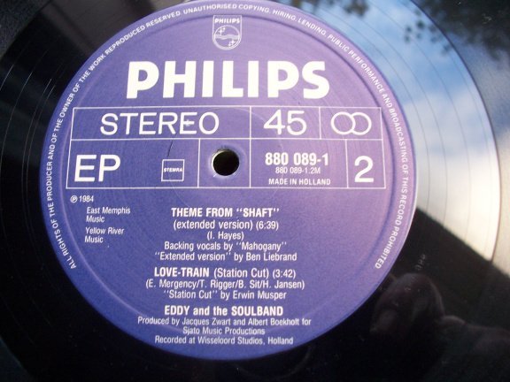 EDDY AND THE SOULBAND THEME FROM SHAFT - Afbeelding 3