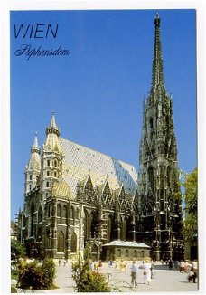 N044 Wenen Wien Stephansdom Oostenrijk