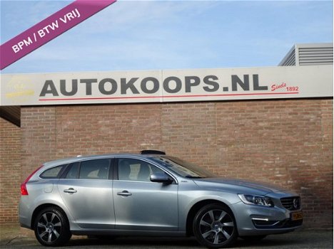 Volvo V60 - 2.4 D6 AWD Aut6 Plug-In Hybrid Summum | BTW Vrij/Marge | Climatronic | Navigatie | Leder - 1