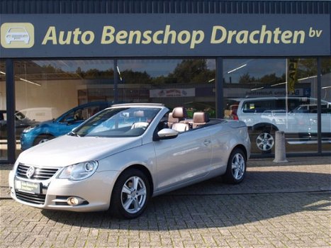 Volkswagen Eos - 1.4 TSi Exclusive Leer Stoelverwarm. Pdc Ecc Cruise Velgen - 1