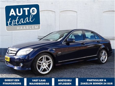 Mercedes-Benz C-klasse - 200 CDI Amg-line Aut-Navi-Ecc-Pdc-Leer - 1