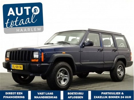 Jeep Cherokee - 4.0I LIMITED 4x4 AUTOMAAT, YOUNGTIMER, Airco - 1