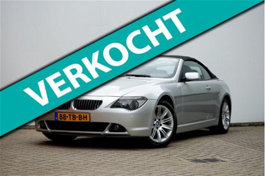 BMW 6-serie Cabrio - 645Ci Automaat Youngtimer - 1