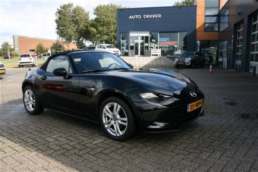 Mazda MX-5 - 1.5 Sky Active G 131 TS + (Navigatie & Leder) van binnen en buiten als nieuw - 1