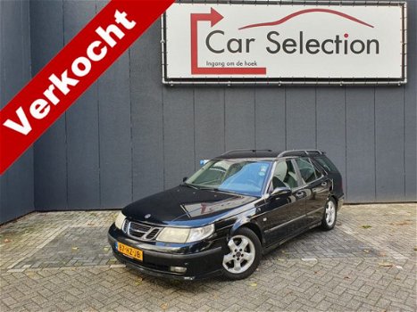 Saab 9-5 Estate - 2.3t Arc LPG G3 Trekhaak ECC PDC Stoelverwarming - 1