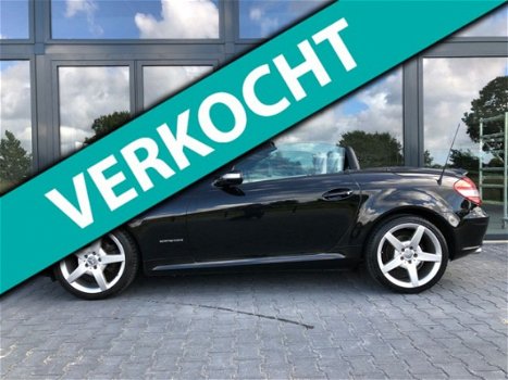 Mercedes-Benz SLK-klasse - 200 K. 18 inch AMG Leder Airscarf Airco Cruise control - 1